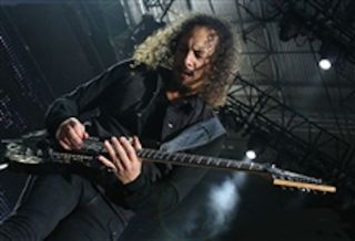 Kirk Hammett ouija board guitar