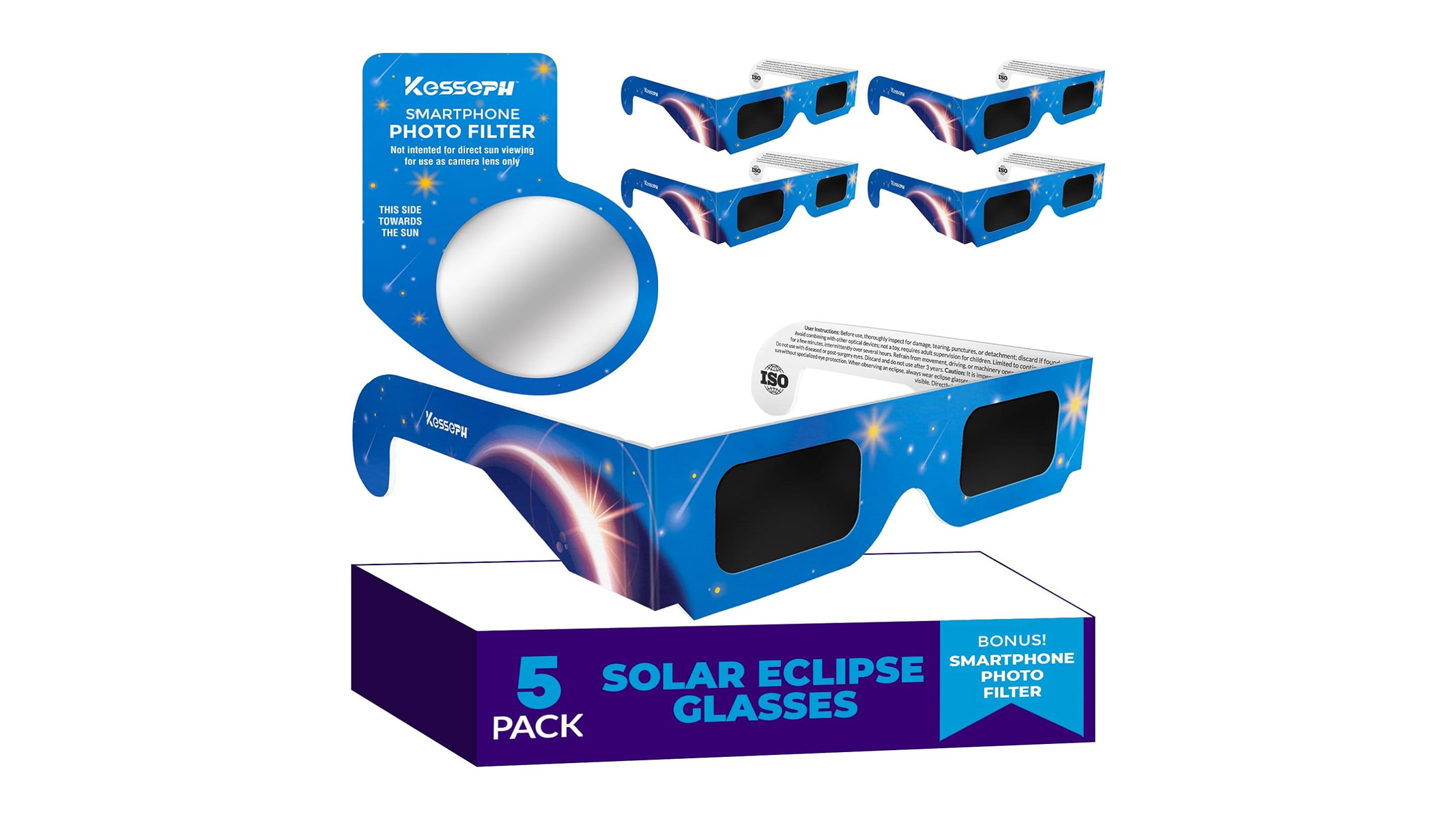 These ISO-certified solar eclipse glasses are currently 40% off Space