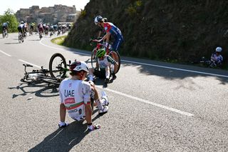Volta a Catalunya stage 3 LIVE: Remco Evenepoel and Jonas Vingegaard attack in crosswind section