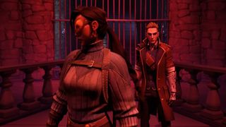 Thick as Thieves trailer still - two thieves about to spring a trap