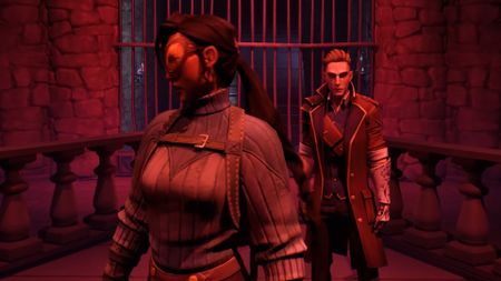 Thick as Thieves trailer still - two thieves about to spring a trap