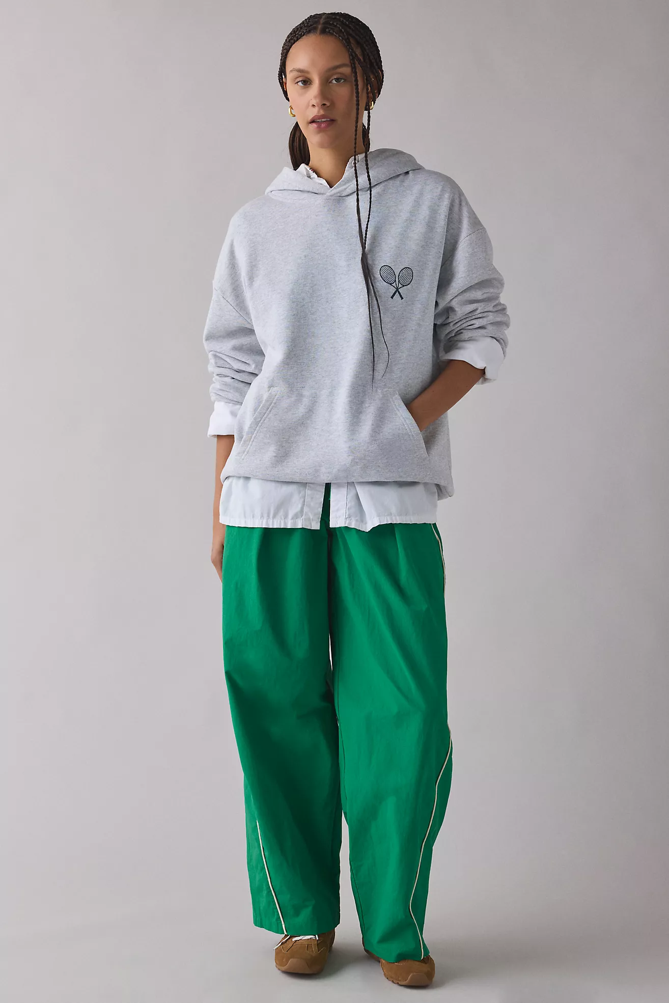 Bdg Best Yet Baggy Wide Leg Track Pant