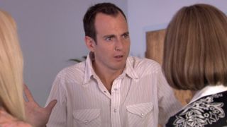 Will Arnett as Gob Bluth on Arrested Development.