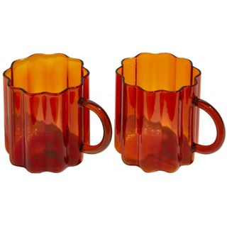 Fazeek Set of 2 Wave Mugs