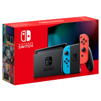 Nintendo Switch with Neon Blue and Neon Red: £299.99