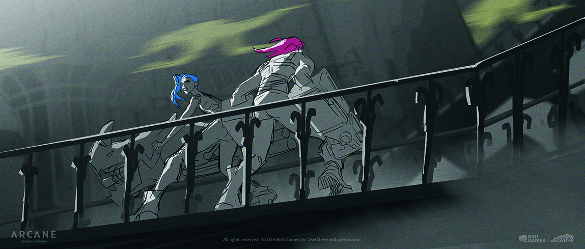 Artwork from Arcane season 2