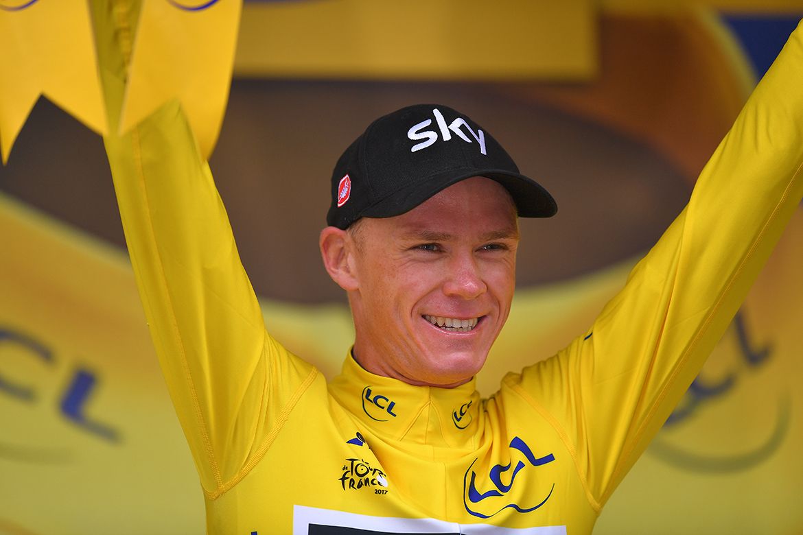 Chris Froome after stage 9 of the Tour de France
