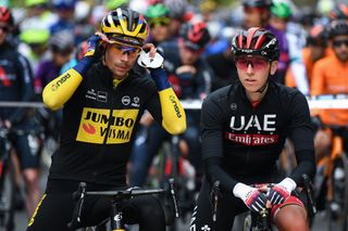 Primoz Roglic and Tadej Pogacar have yet to race against each other during the 2023 season