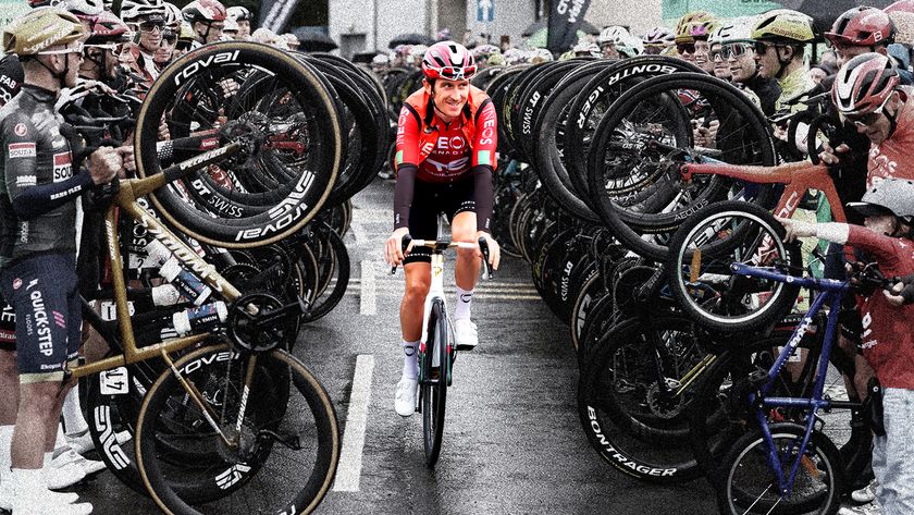 Geraint Thomas on his final race day before retirement