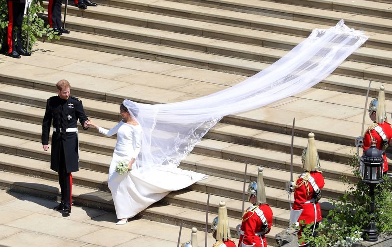 Meghan Markle Givenchy Wedding Dress