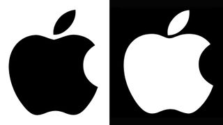 Silhouette test: Apple