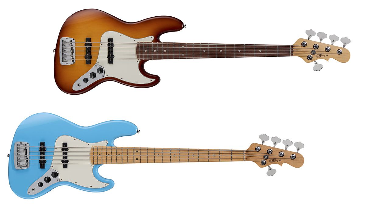 G&amp;L&#039;s new Fullerton Deluxe JB-5 Sugar Pine bass guitar