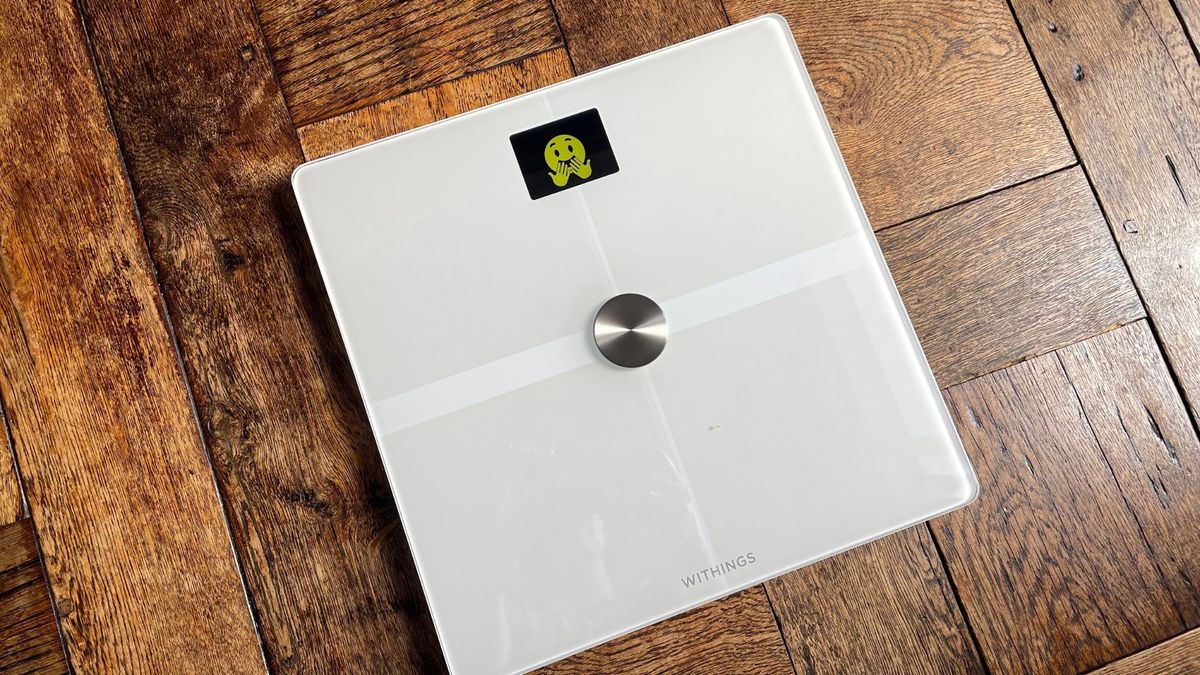 Withings Body Smart Scale in &quot;eyes closed&quot; mode