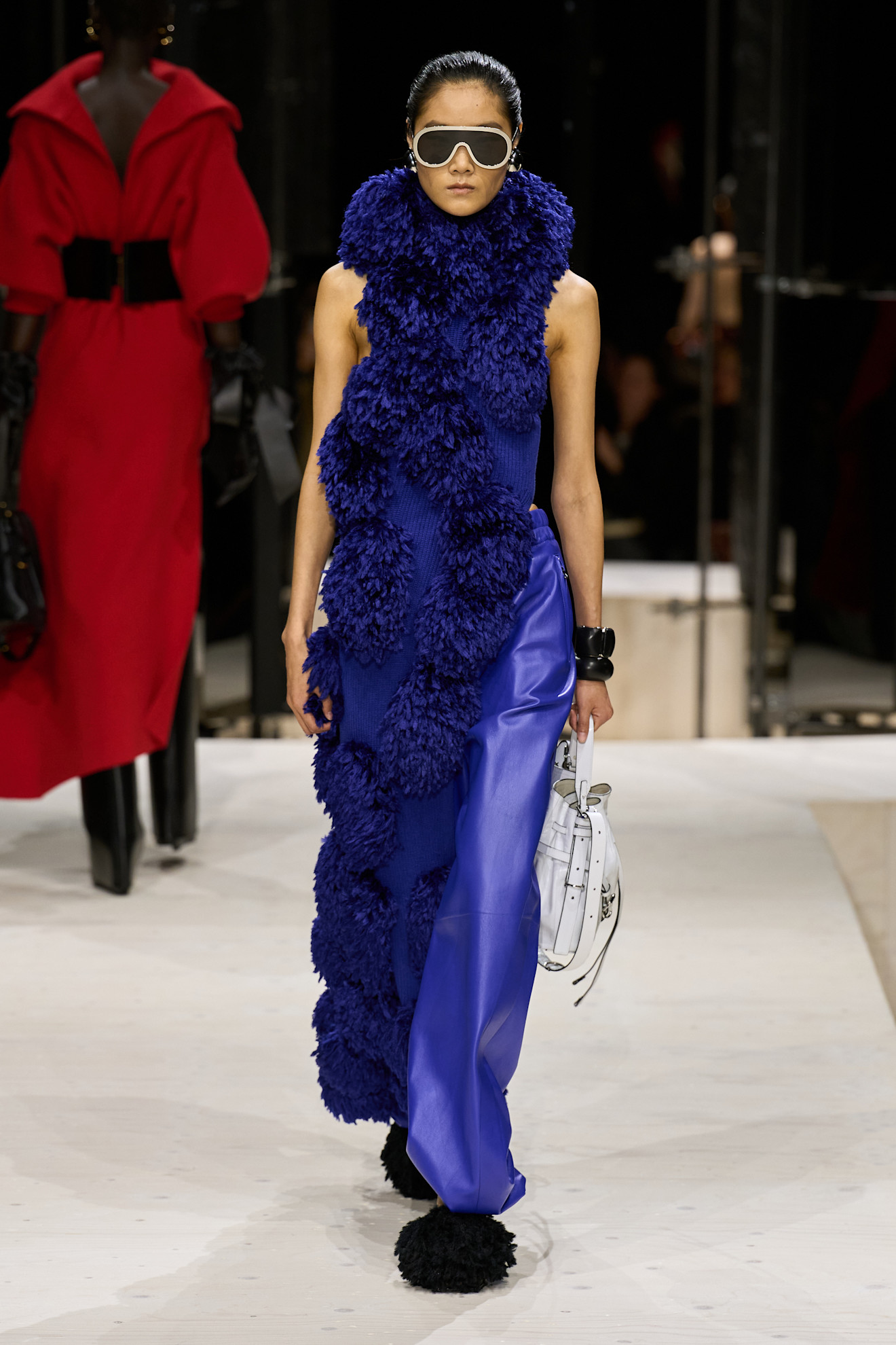 cobalt blue color trend on Givenchy Fall 2026 runway