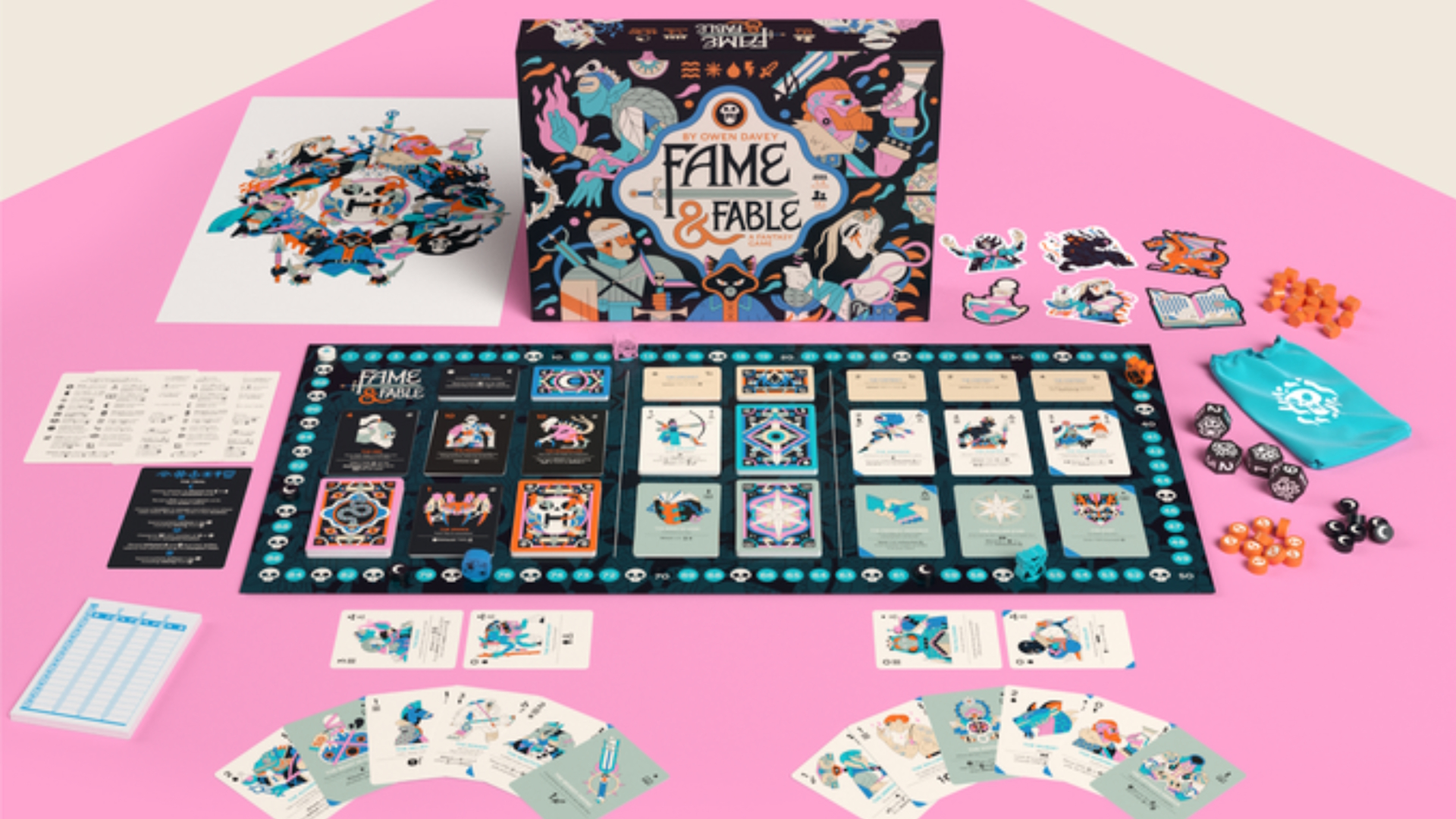 Screenshots from the Fame & Fable Kickstarter