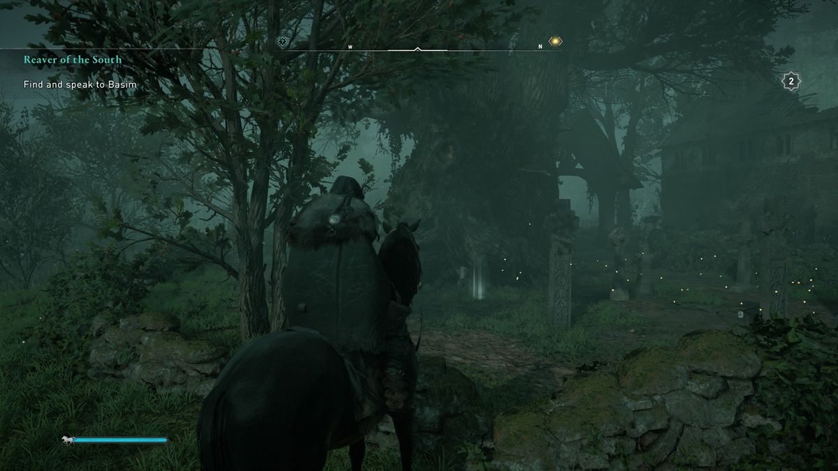 AC valhalla Suthsexe monk's lair treasure hoard map location