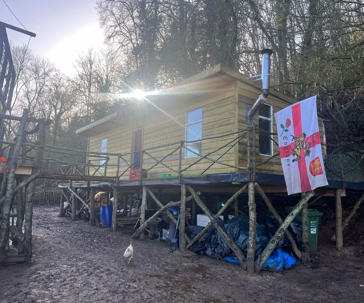 A self-built cabin in a flood zone