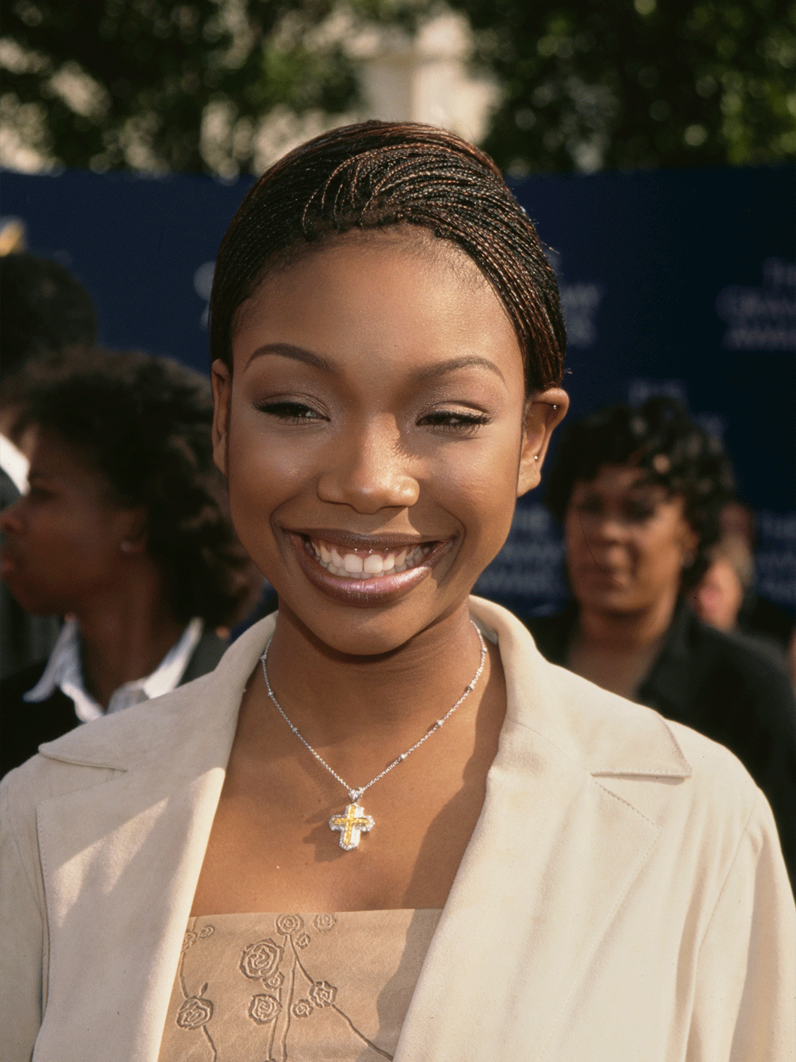 Brandy '90s hairstyle