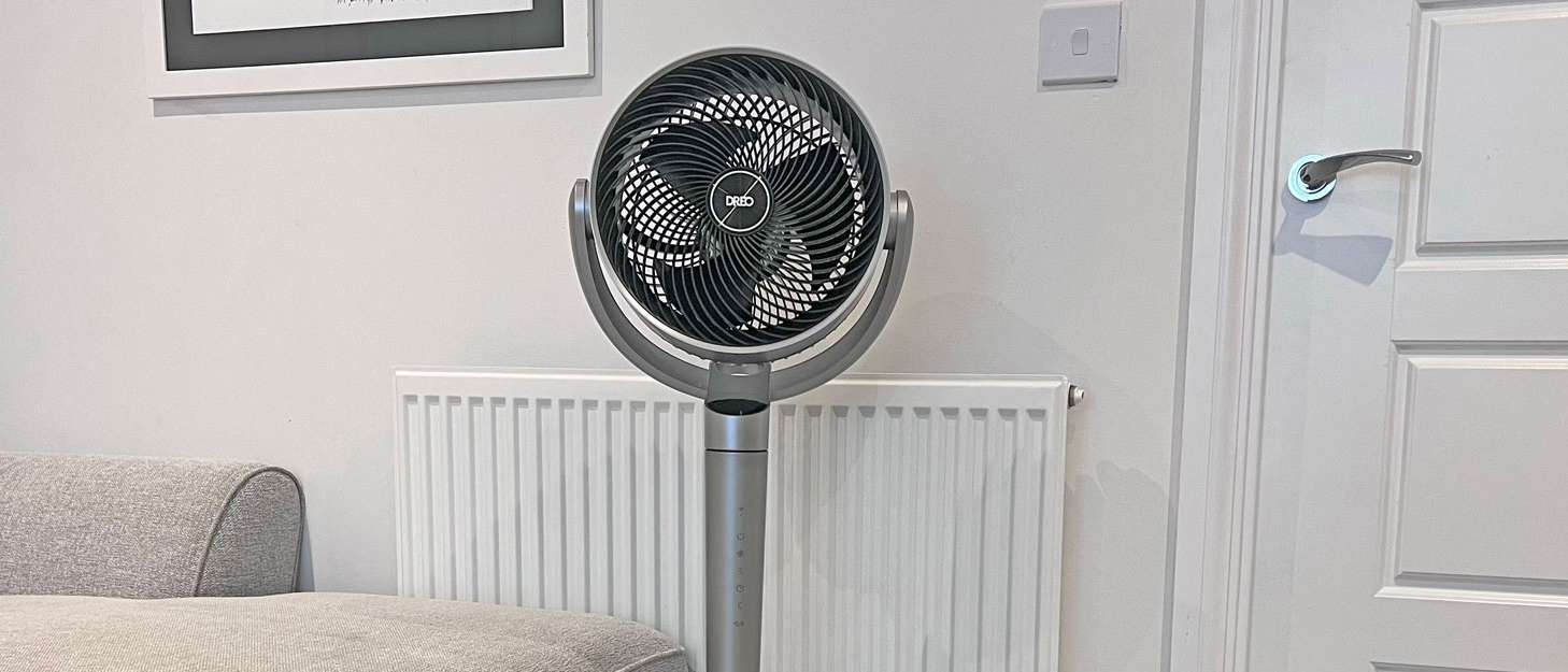 Dreo PolyFan 704S in reviewer&#039;s living room