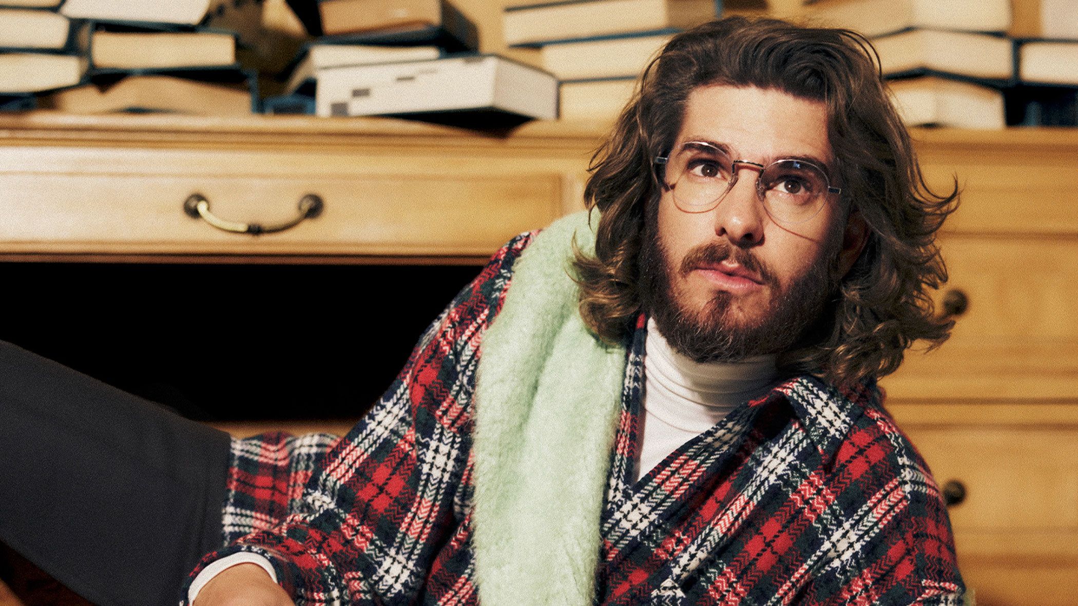 Andrew Garfield Finally Answers Your Questions About His Long Hair—and Talks Birth Charts, Memes, and Meeting J.Lo