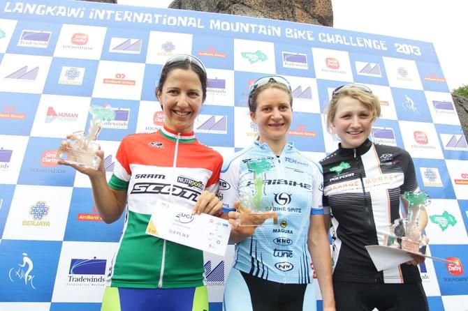 Adelheid Morath topped the podium at the Langkawi marathon.