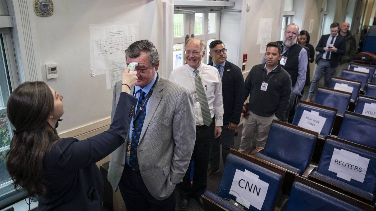 President Trump Joins Coronavirus Task Force Briefing At White House