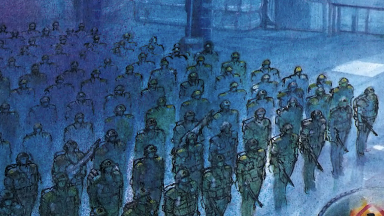 Soldados rebeldes en el cómic Rogue Trooper