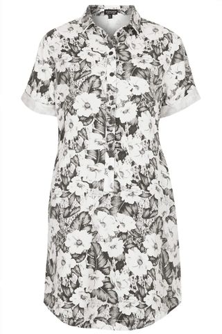 Topshop Aloha Tencil Shirt Dress, £40