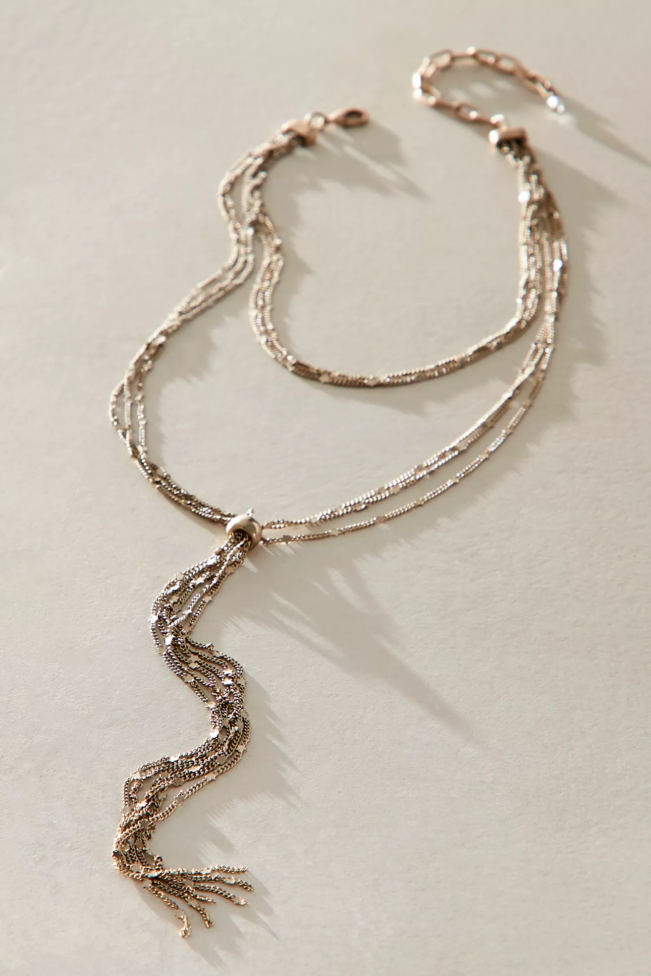 Feeling Again Lariat Necklace