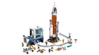 Lego City Deep Space Rocket Launch Control space set product shot