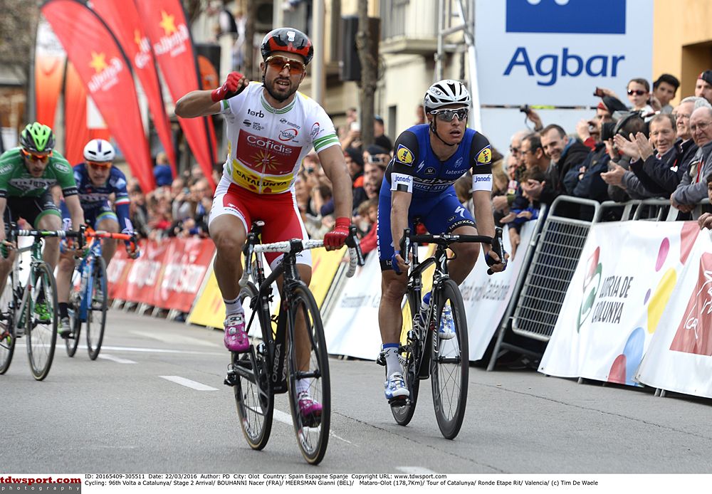 Nacer Bouhanni (Cofidis) wins his second consecutive stage in Catalunya