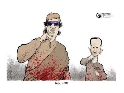 Gadhafi's copycat