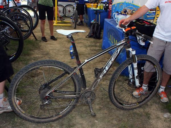 Georgia Gould (Luna) raced her new Orbea Alma 29 for the first time at the Mellow Johnny's Classic - and won.