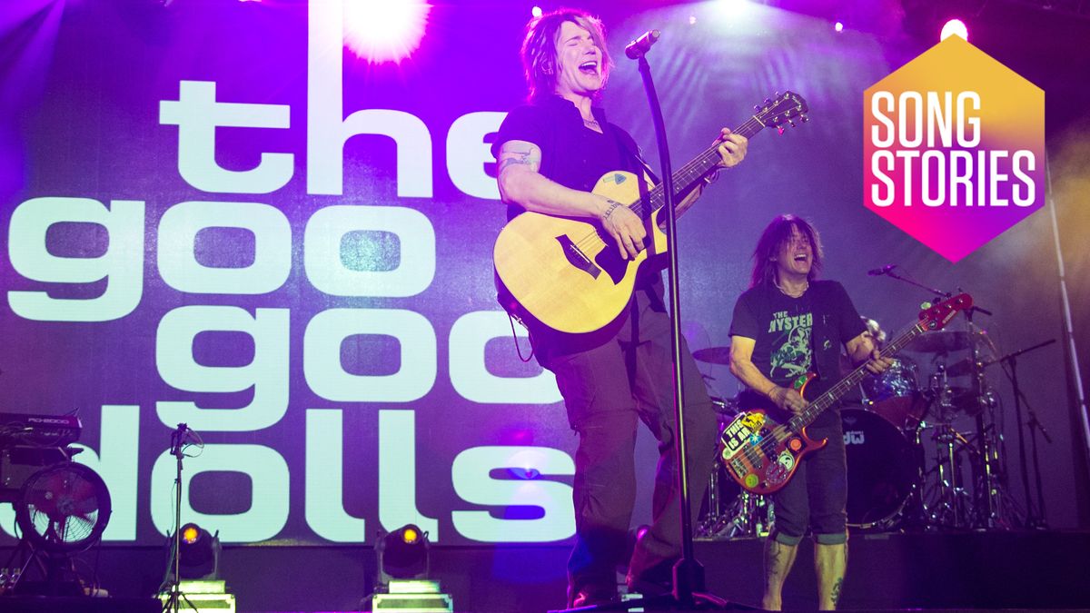 The Goo Goo Dolls performing onstage