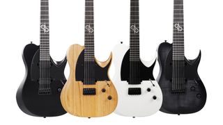 Solar Guitars T-Type six- and seven-string guitars