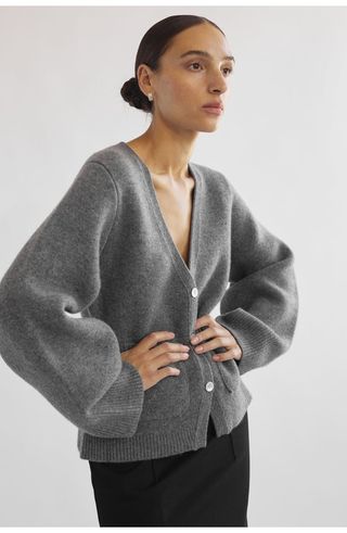 Almina Concept V Neck Cardigan