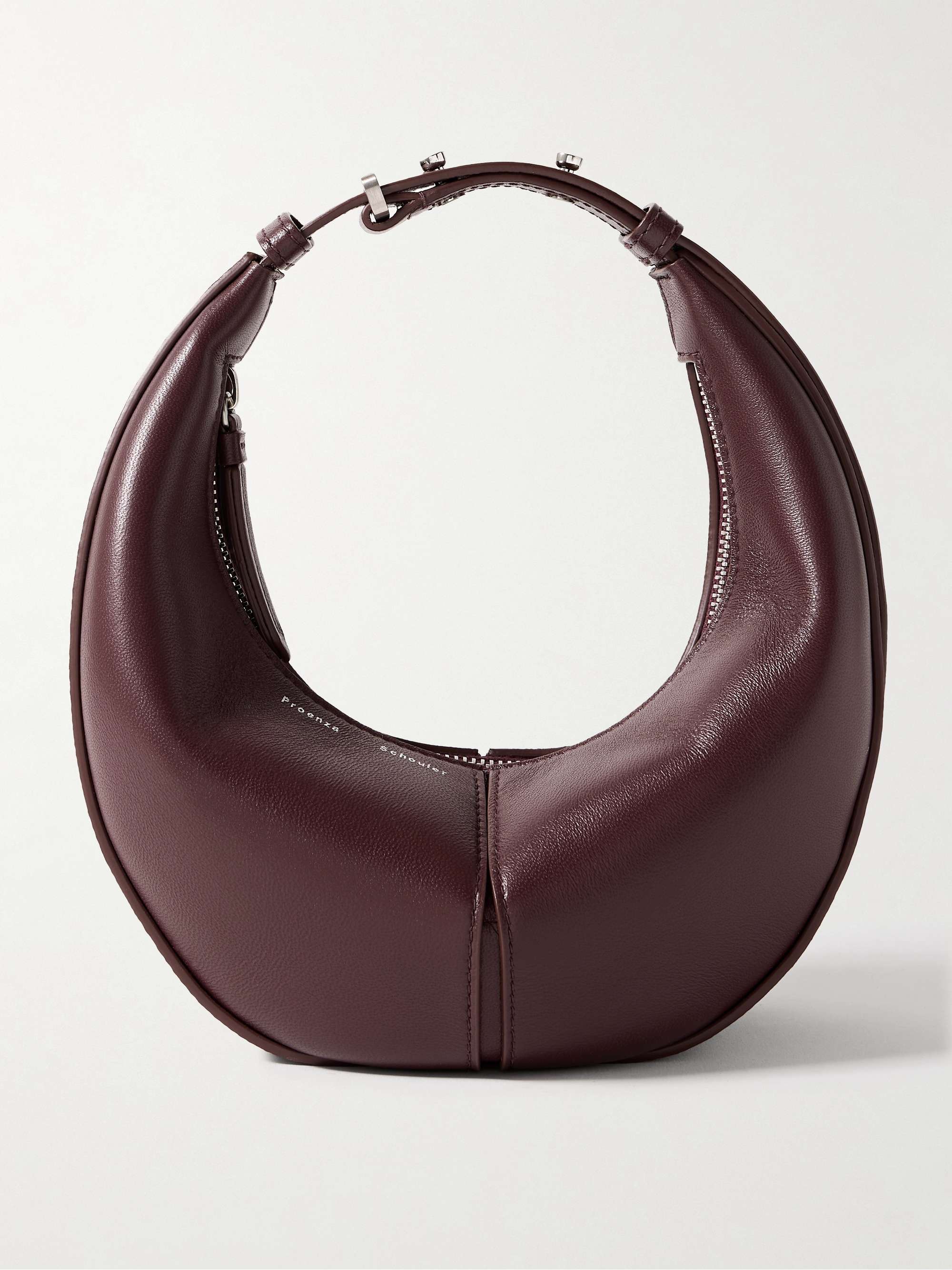 Slide Mini Paneled Leather Shoulder Bag