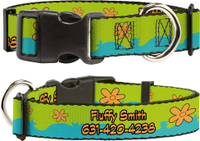 Buckle-Down Scooby Doo The Mystery Machine Paint Job Personalized Dog Collar RRP: $27.00 | Now: $16.20 | Save: $10.80 (40%)