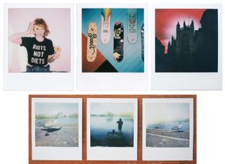 Instax vs Polaroid: a selection of Polaroid and Go prints