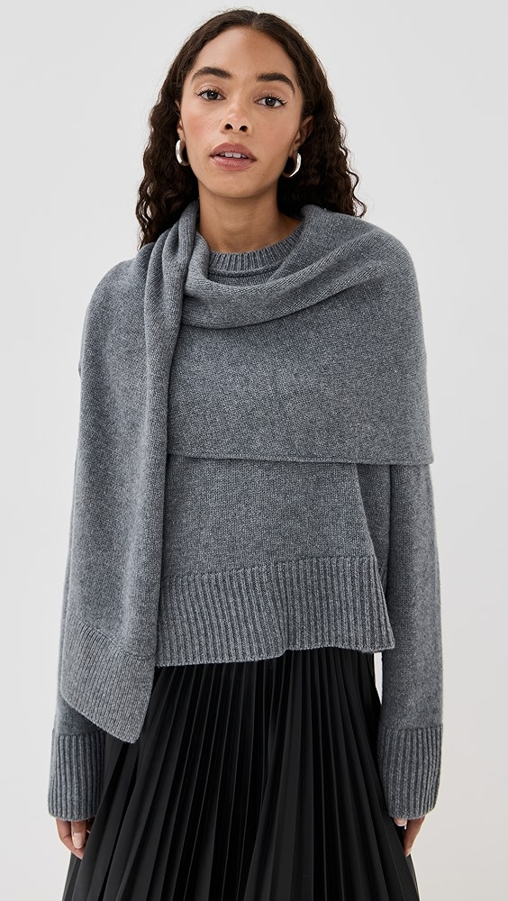 Simkhai Elson Scarf Sweater