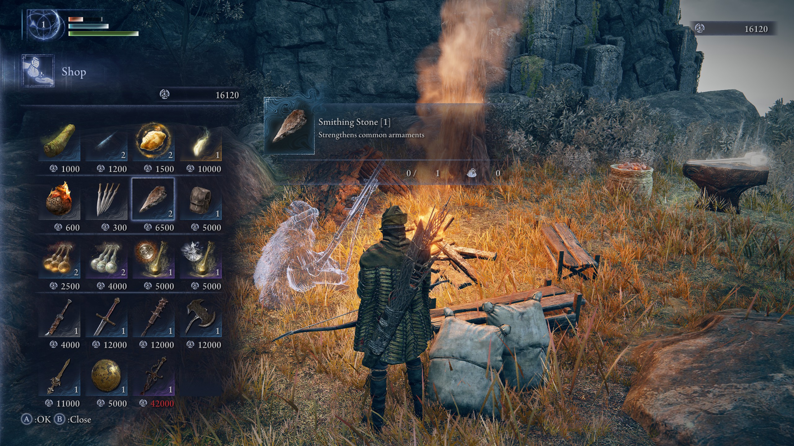 Elden Ring Nightreign Smithing Stones - Merchant