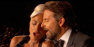 Lady Gaga and Bradley Cooper at Oscars performing Shallow