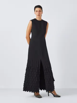 John Lewis X Awake Mode Rechteckiges Kleid, Schwarz