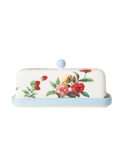 Camille Stoneware Butter Dish