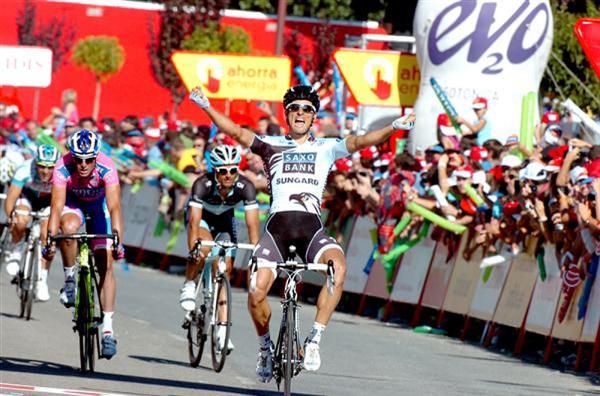 Juan Jose Haedo takes out stage 16 of the Vuelta.
