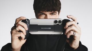 The Backbone Pro mobile controller.