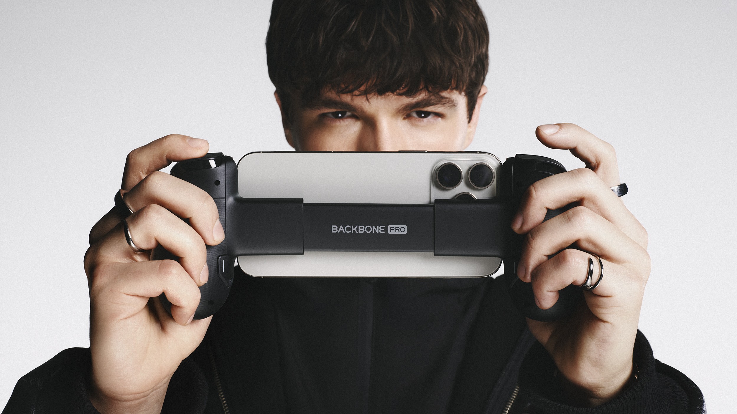 The Backbone Pro mobile controller.