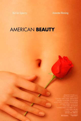 Original poster for the film American Beauty