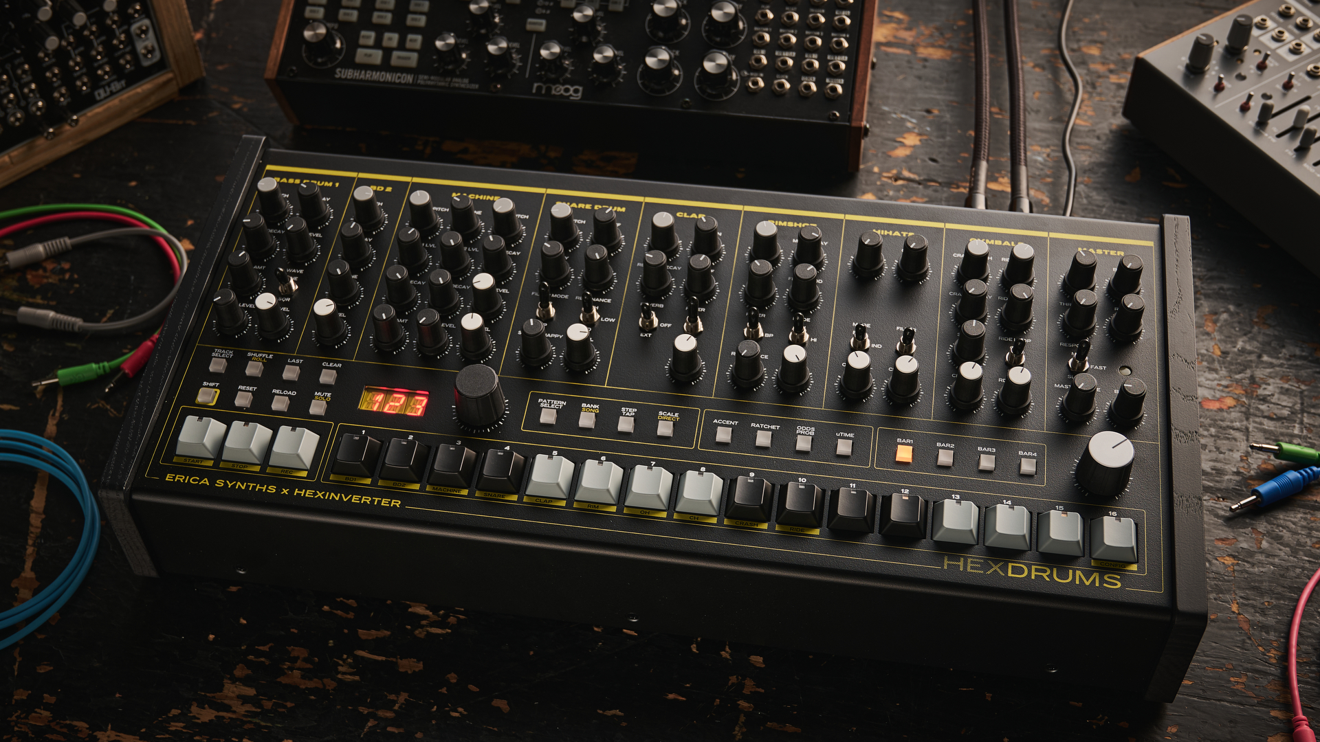 Erica Synths x Hexinverter HexDrums