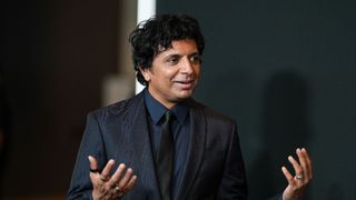 M. Night Shyamalan at Trap premiere